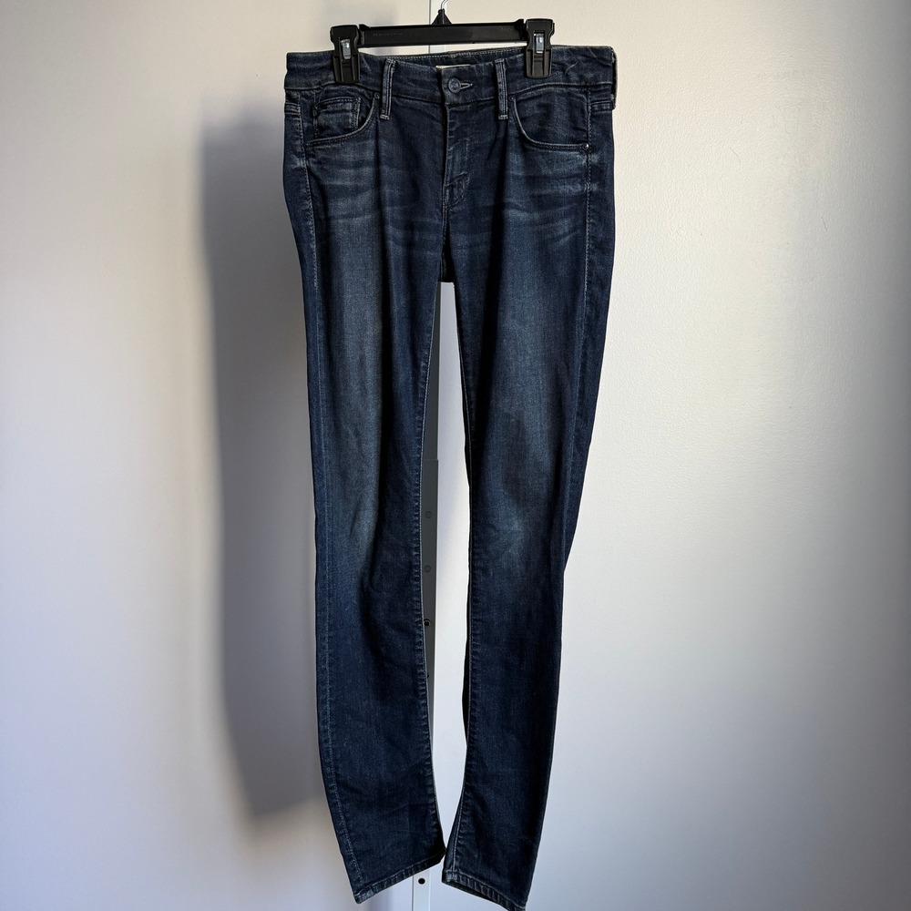 Mother size 26 a.k.a. goddess The Looker dark blue minimalist jeans